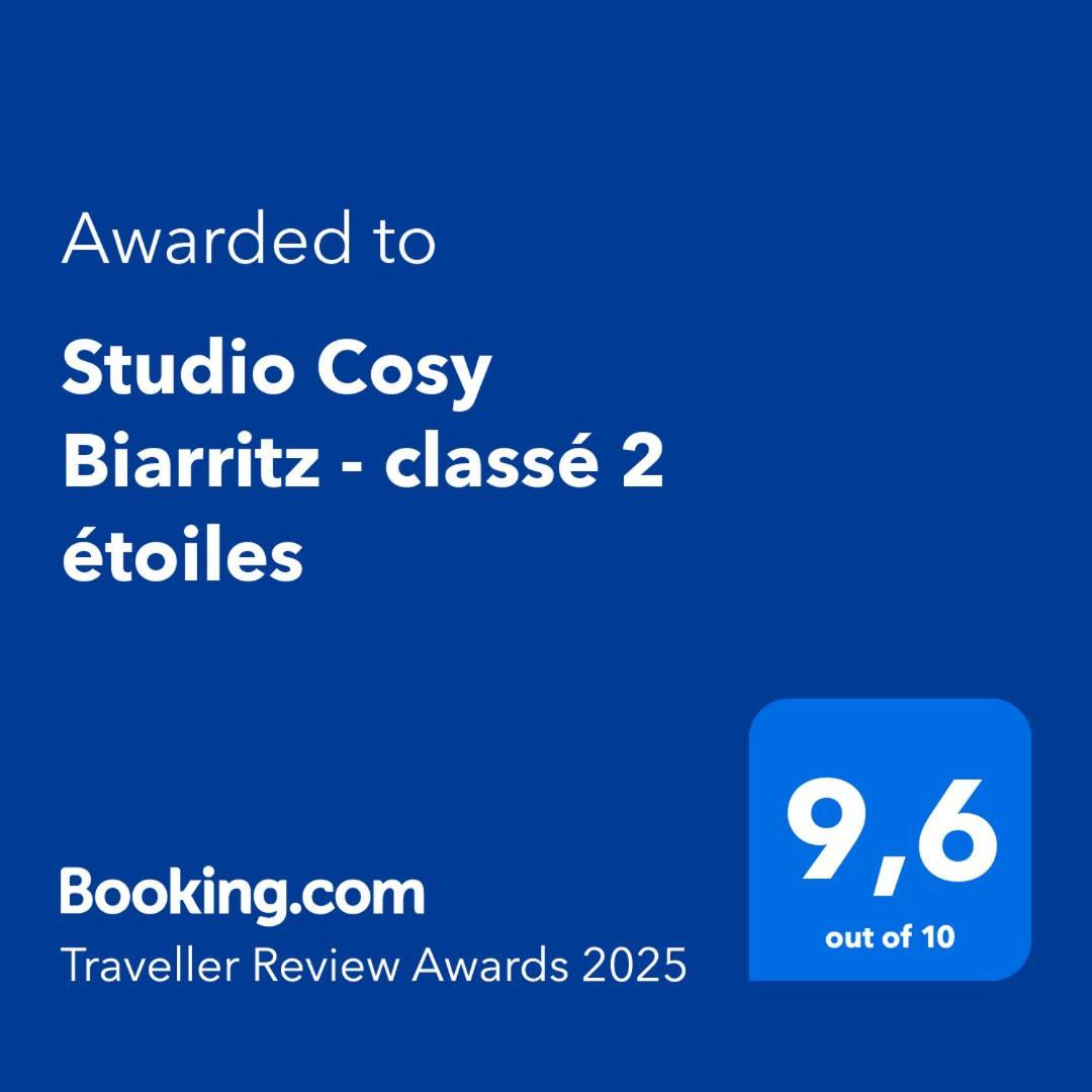 Studio Cosy Biarritz - Classe 2 Etoiles Exterior foto